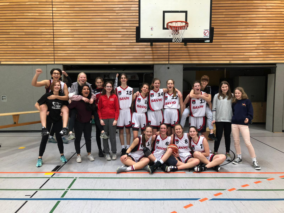 Die Scheffel-Girls beim Landesfinale in Tübingen